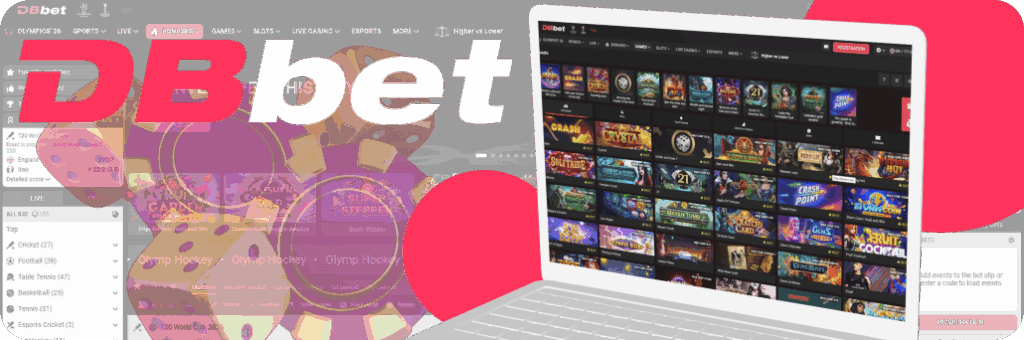Play the best casino games at DBbet and start winning!